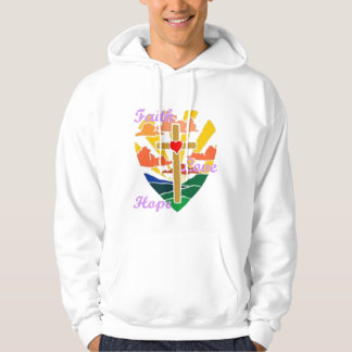 Faith, Love, Hope Hoodie