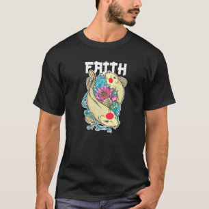 Faith Loves Koi Fish Yin And Yang T-Shirt