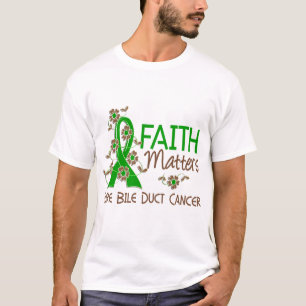Faith Matters 3 Bile Duct Cancer T-Shirt