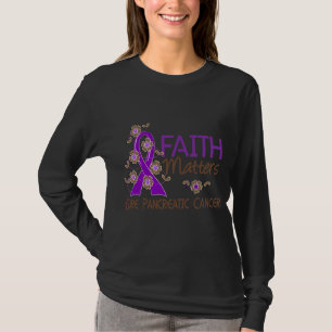 Faith Matters 3 Pancreatic Cancer T-Shirt