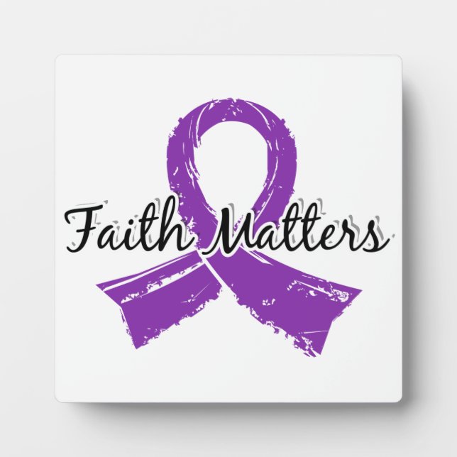 Faith Matters 5 Lupus Plaque (Front)