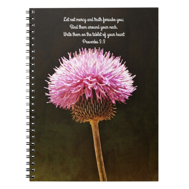 Faith Mercy Truth Bible Verse Prayer Journal (Front)