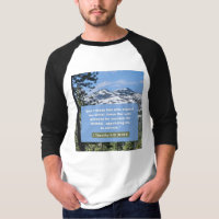 Faith Message - 1 Timothy 1-12 - 3/4 Length White 
