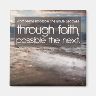 Faith Motivational Magnet