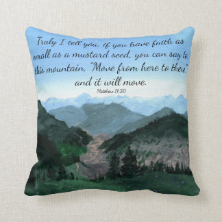 Faith Mountains Pillow
