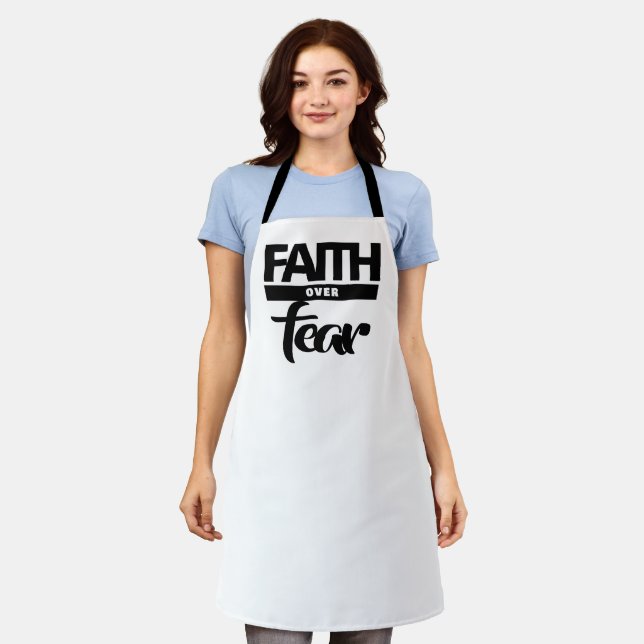 Faith Over Fea Apron (Worn)