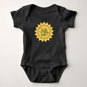 faith over fear baby bodysuit