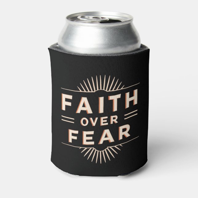 Faith Over Fear Can Cooler (Can Back)