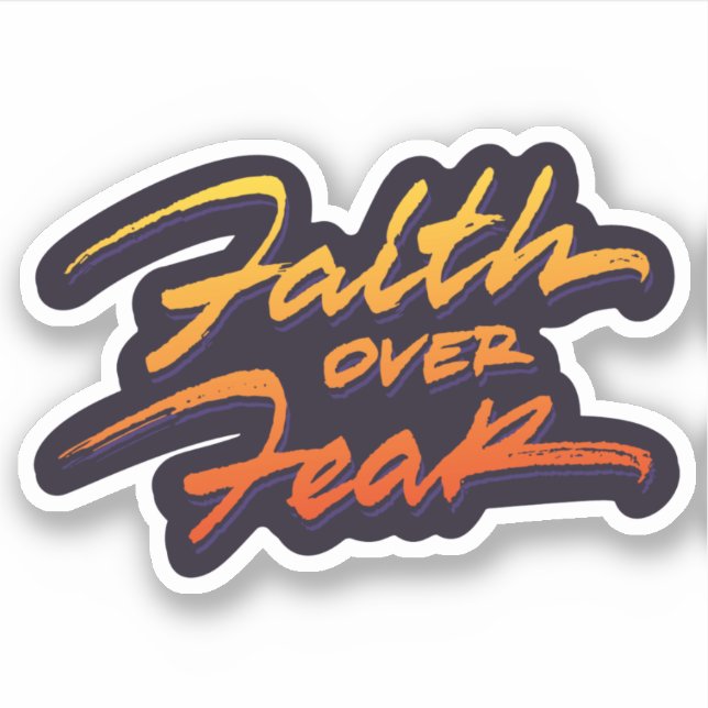 Faith Over Fear colour (Front)