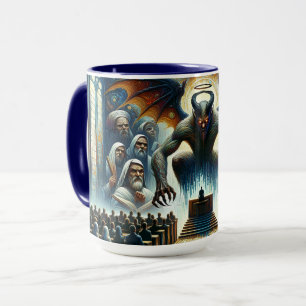 Faith Over Fear - Courtroom of Judgment Mug