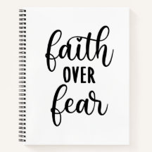 Faith Over Fear Encouraging Message