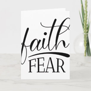 Faith Over Fear Gospel Graphics Famous Christian Card