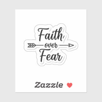 Faith Over Fear Inspirational Quote