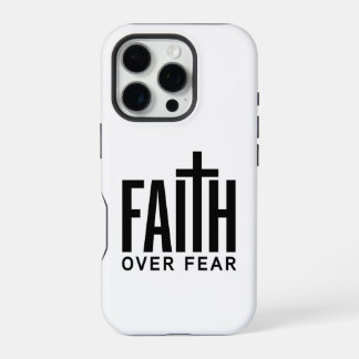 Faith Over Fear iPhone 16 Pro Case