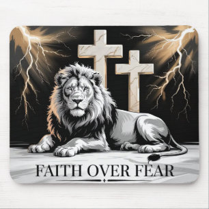 Faith Over Fear Mouse Pad