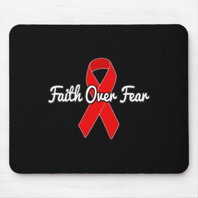 Faith Over Fear  Mouse Pad (Front)