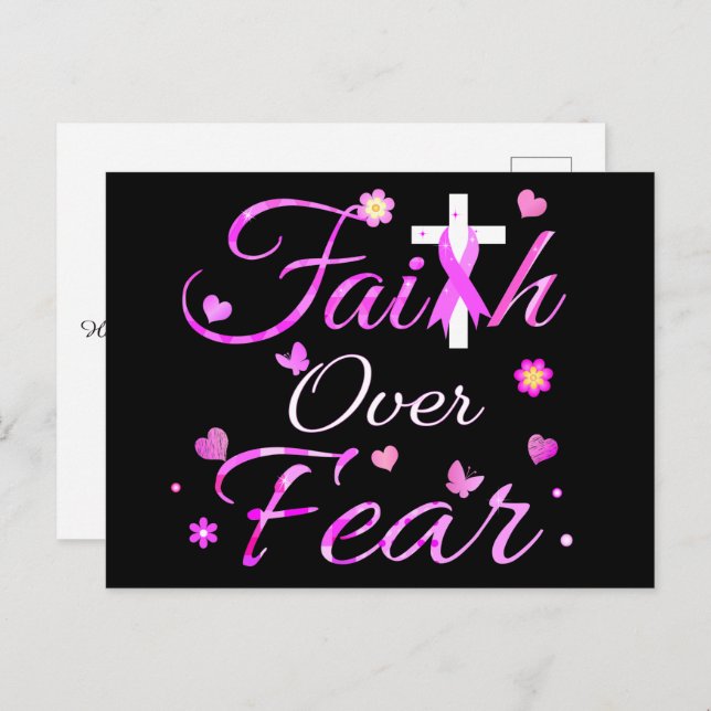 Faith Over Fear Postcard (Front/Back)