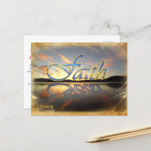 Faith Over Fear Postcard