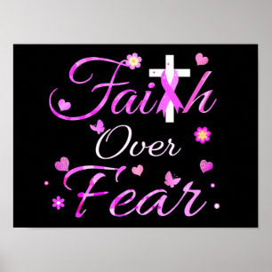 Faith Over Fear Poster