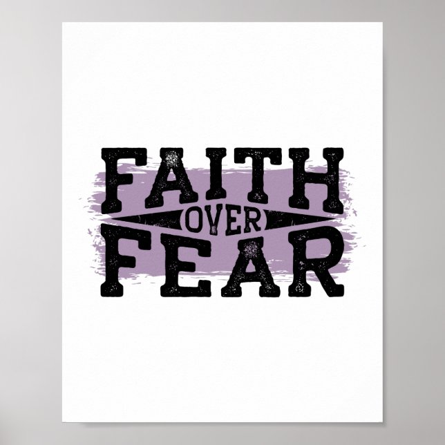 Faith Over Fear Poster (Front)