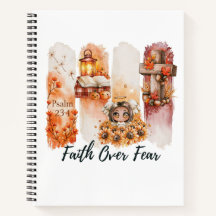 Faith Over Fear Psalm 23:4 Autumn Shirt