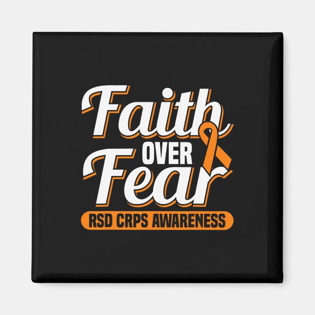 Faith Over Fear Rsd Crps Awareness  Magnet (Front)