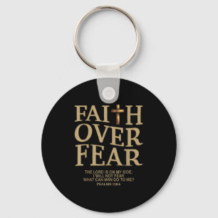 Faith Over Fear Shirt For Women Men With Insration Key Ring