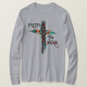 Faith Over Fear, Southwest Cross T-Shirt