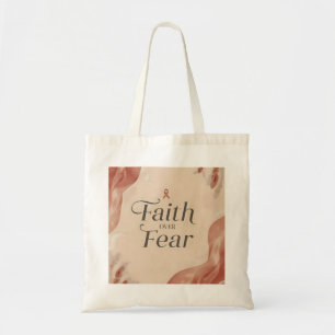 Faith Over Fear Tote Bag – Inspirational Carry Bag