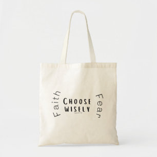 Faith Over Fear Tote Bags