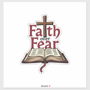 Faith Over Fear Vintage Jesus Faith Tee (1)