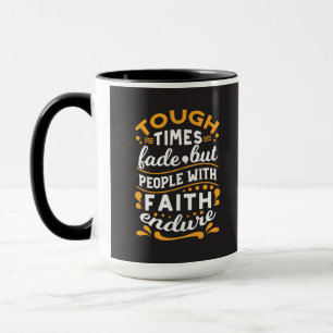 Faith Over Struggles – Motivational Religious Art Mug