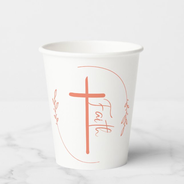Faith Paper Cups  (Front)