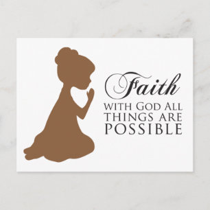 Faith Postcard