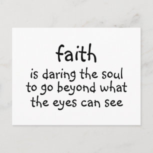 faith postcard