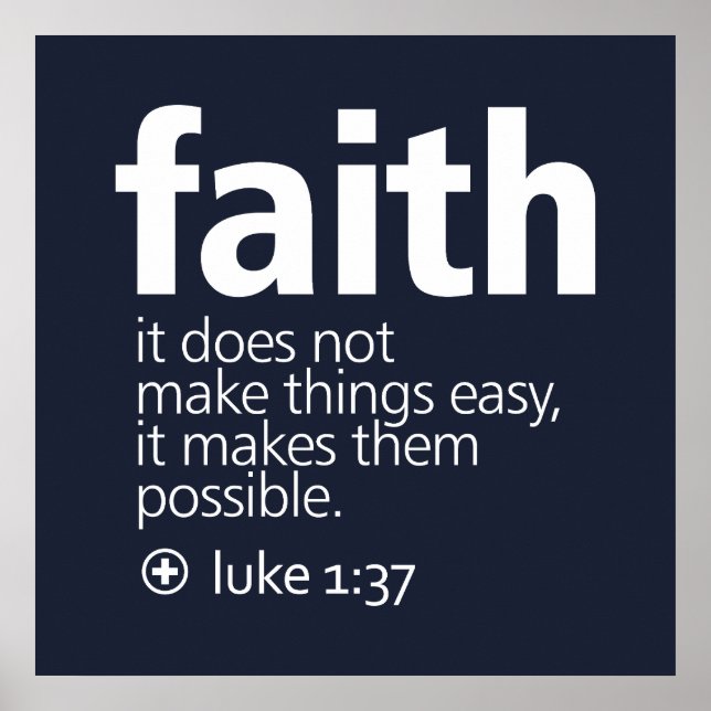 Faith Poster (Front)