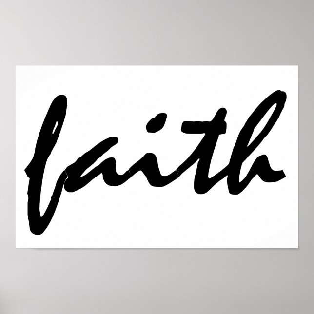 Faith Poster (Front)