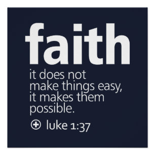 Faith Poster
