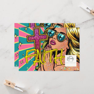 faith Print Invitation