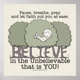 Faith Put You at Ease Poster