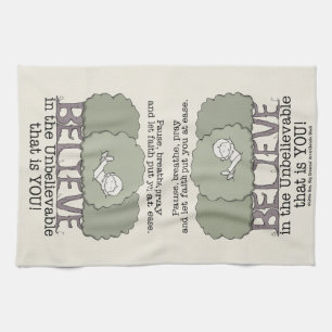 Faith Put You at Ease Tea Towel