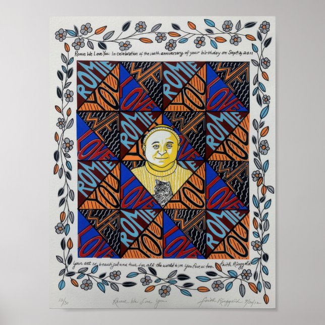 Faith Ringgold (25) Poster (Front)