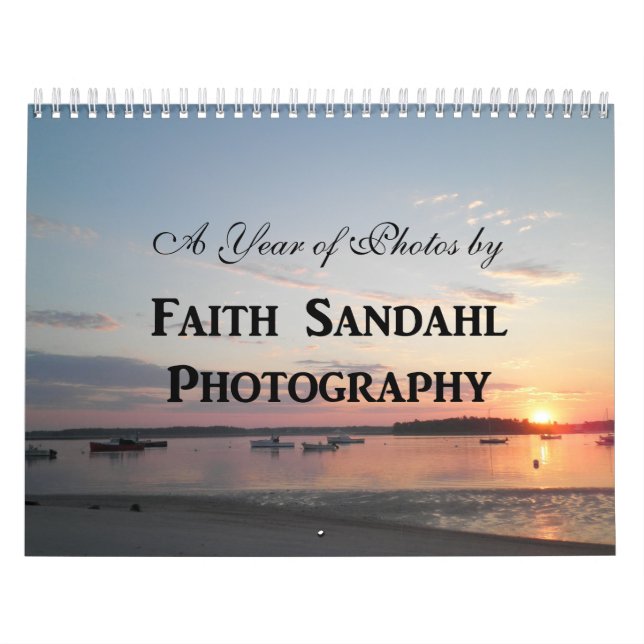 Faith Sandahl Photography 2012 Calendar (Cover)