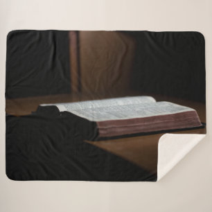 FAITH SHERPA BLANKET