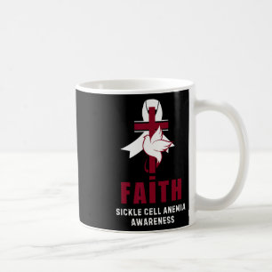 Faith Sickle Cell Anaemia Christianity Cross Coffee Mug