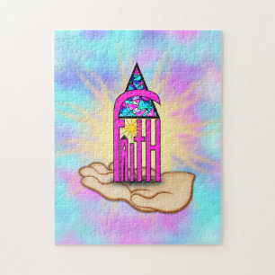 Faith ~ Steeple Jigsaw Puzzle