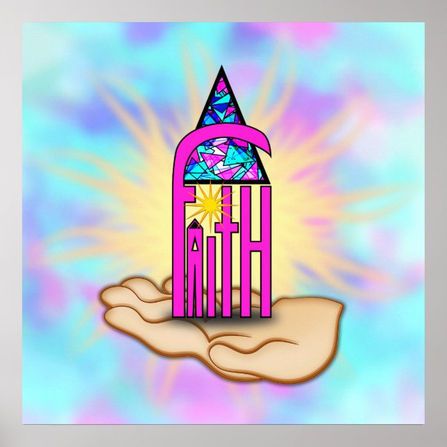 Faith ~ Steeple Poster (Front)
