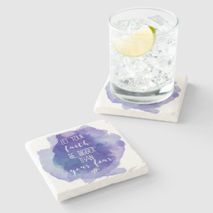 Faith stone coaster