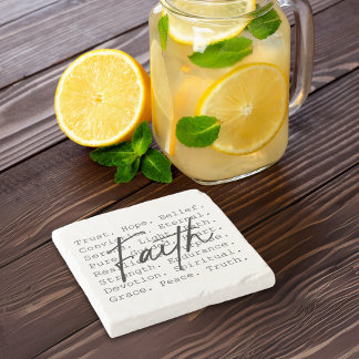 Faith Stone Coaster