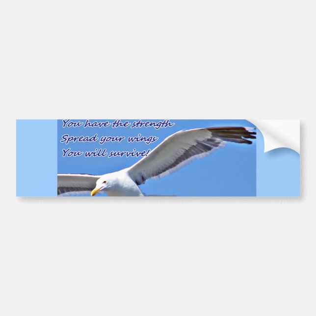 Faith & Strength_ Bumper Sticker (Front)